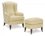 KINGCOME DORSET WING ARMCHAIR & STOOL